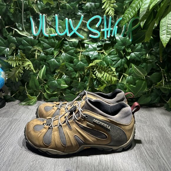 Merrell Chameleon 8 Stretch Waterproof Hiking Shoes Men's 10.5 J500017 Vibram - Picture 4 of 8
